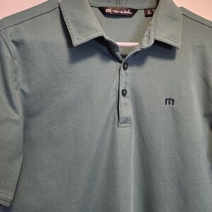 Men's Teal Polo Shirt by Travis Mathew